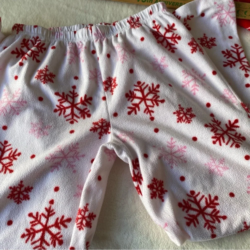 Elf on the shelf‎ Pajama Set Size Large Red Christmas Cozy